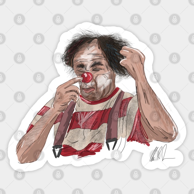 Bobo the Hobo Sticker by 51Deesigns